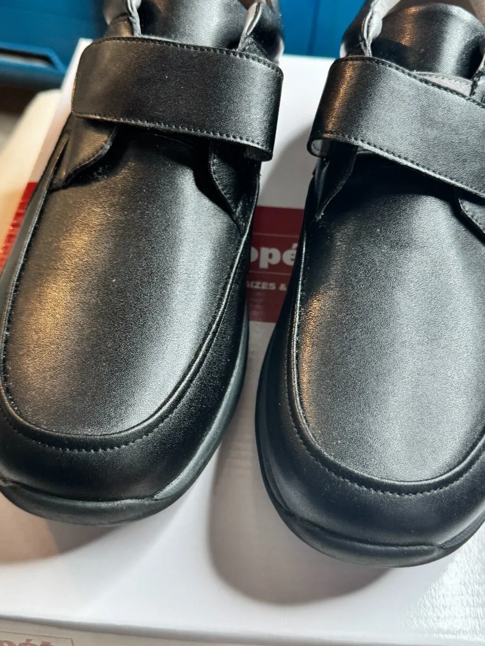New w/Box Size 14 Propet Parker Men's Leather Loafer – Black
